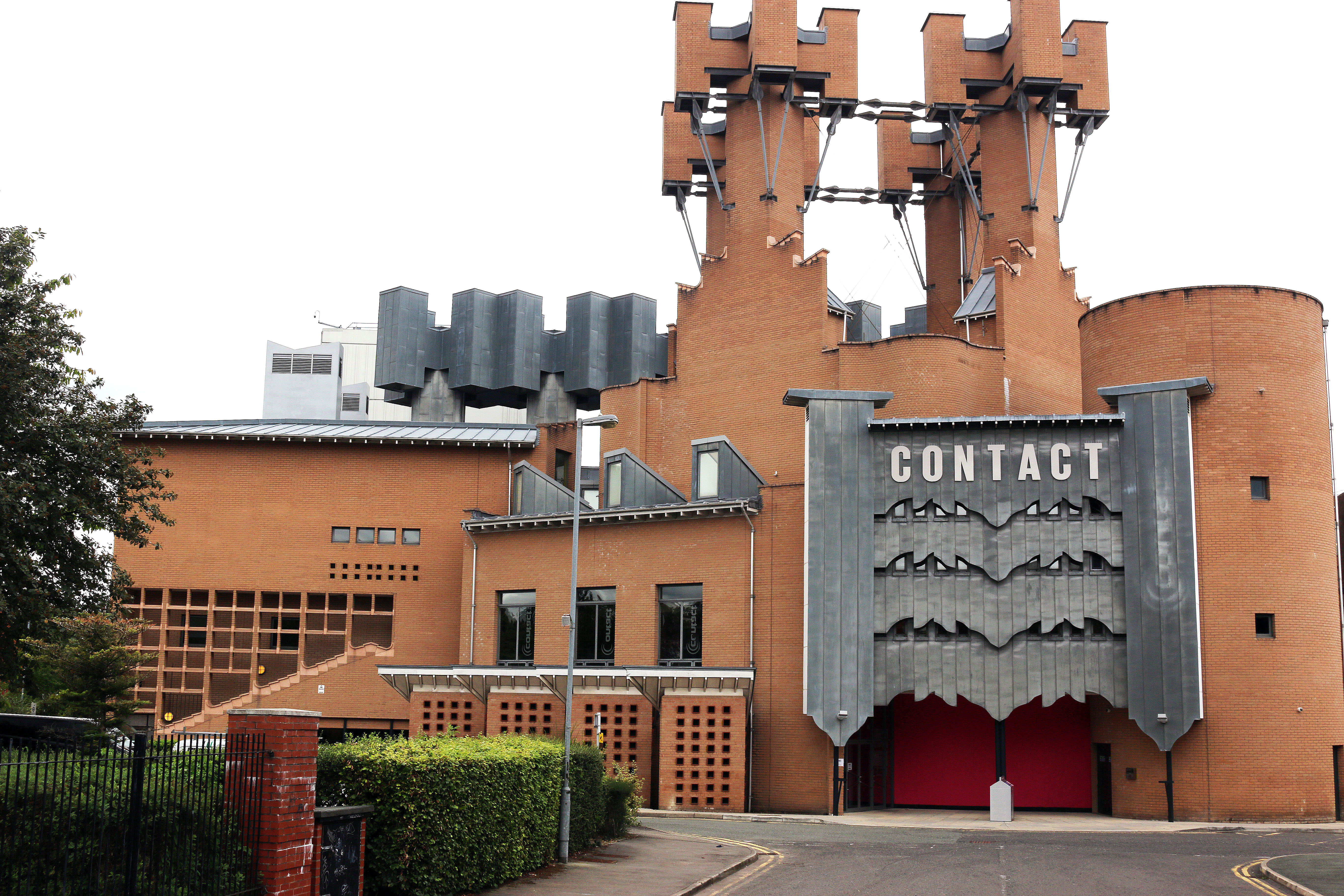 Exterior of Contact theatre in Manchester
