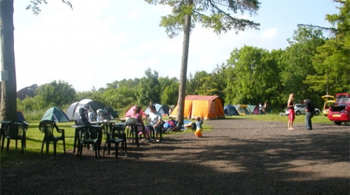 Camp at Rocks East Woodland