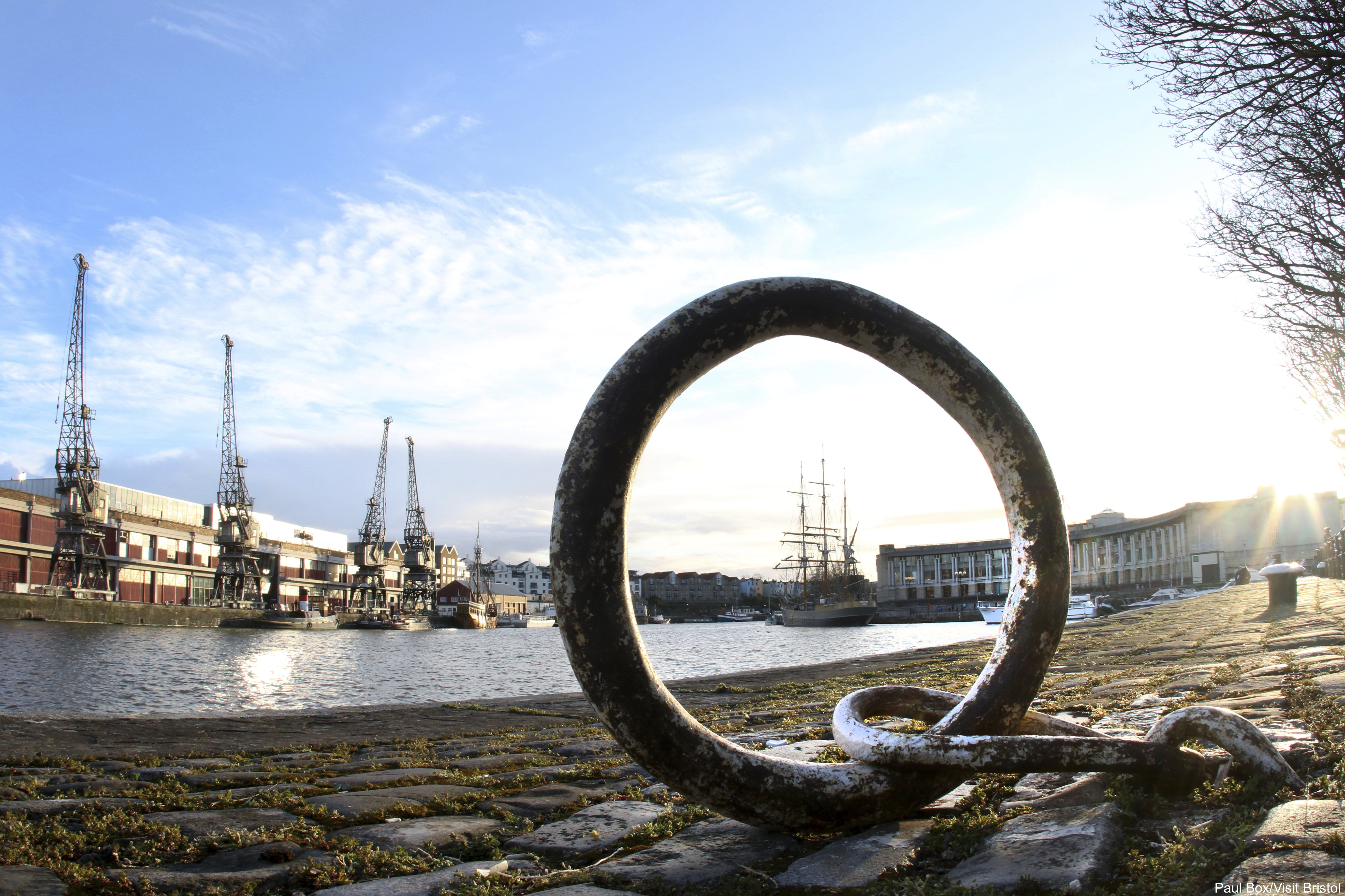 A walk through BRISTOL - England - City Center 