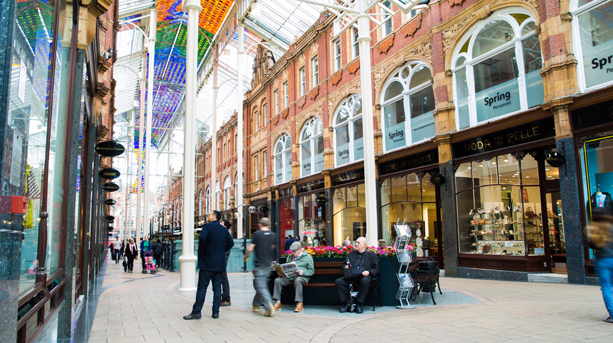 Shop in style in the beautiful Victoria Quarter | VisitEngland