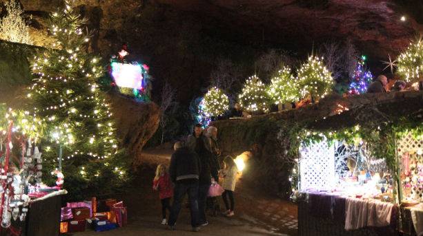Christmas at Clearwell Caves