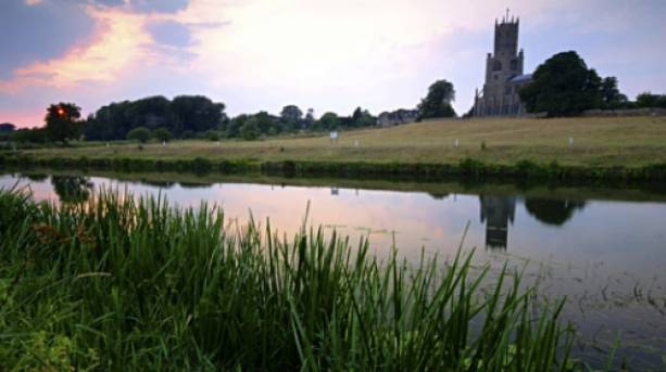 The site of Fotheringhay Castle