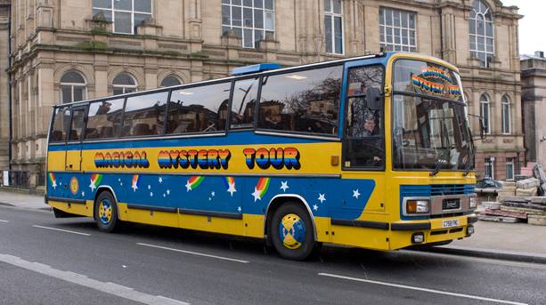 liverpool beatles magical mystery bus tour
