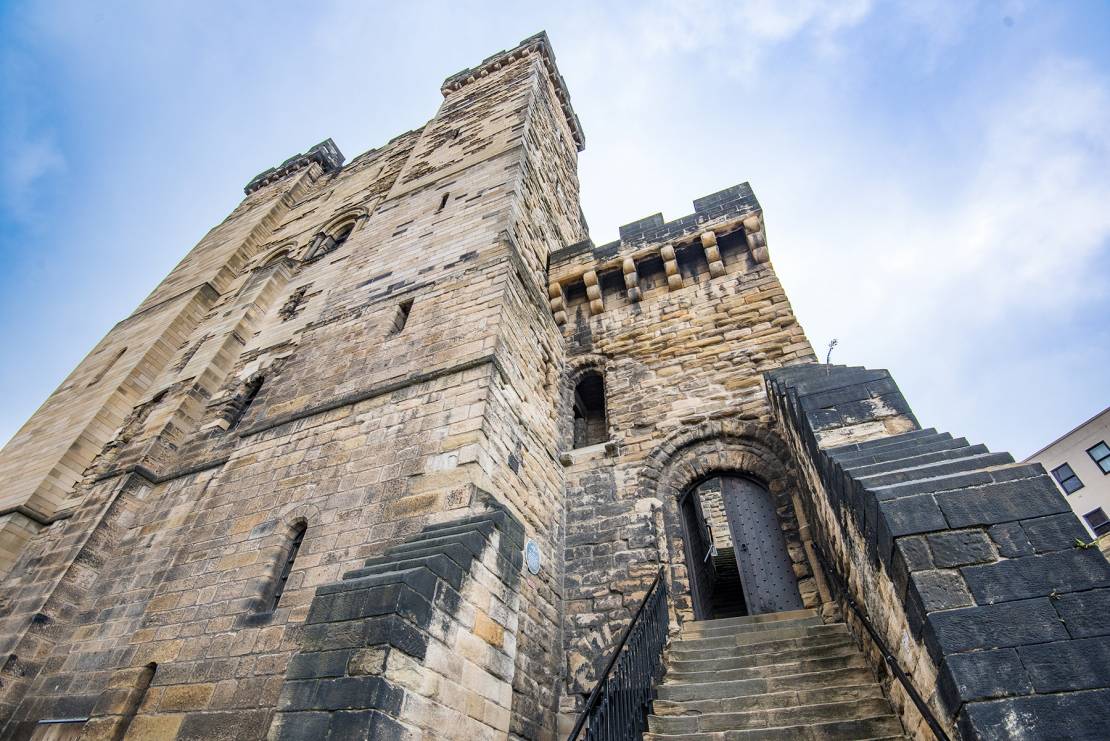 Exterior view of Newcastle Castle
