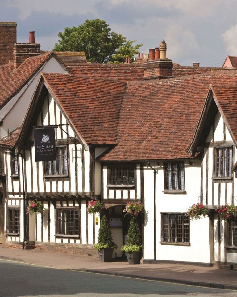 The exterior of The Swan at Lavenham Hotel
