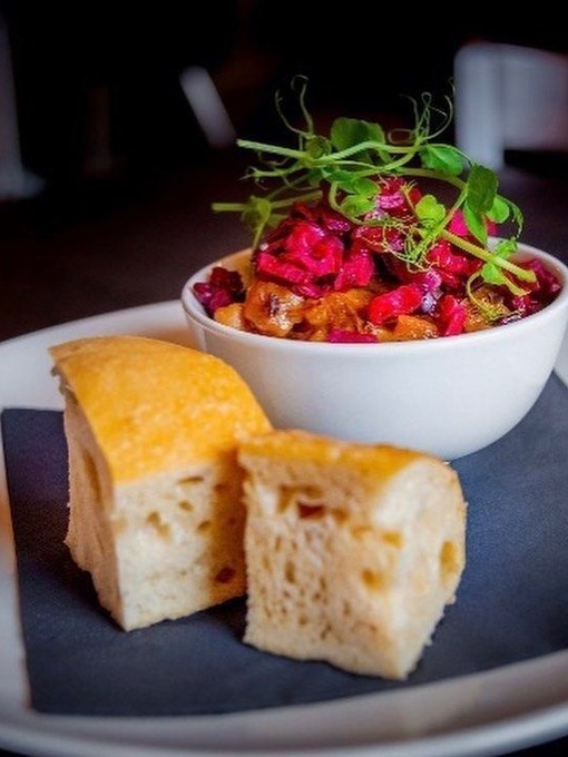Bowl of scouse stew at The Welsford Bistro, Liverpool Cathedral