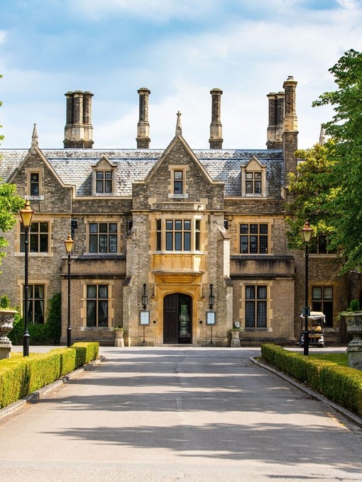 Exterior of a country hotel
